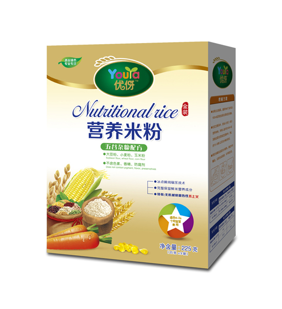 優伢五谷雜糧營養米粉