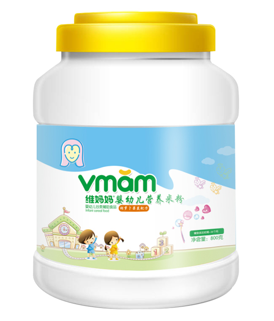 維媽媽胡蘿卜果蔬嬰幼兒營養米粉