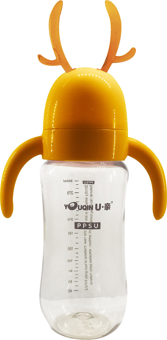 優(yōu)親PPSU奶瓶黃色300ml
