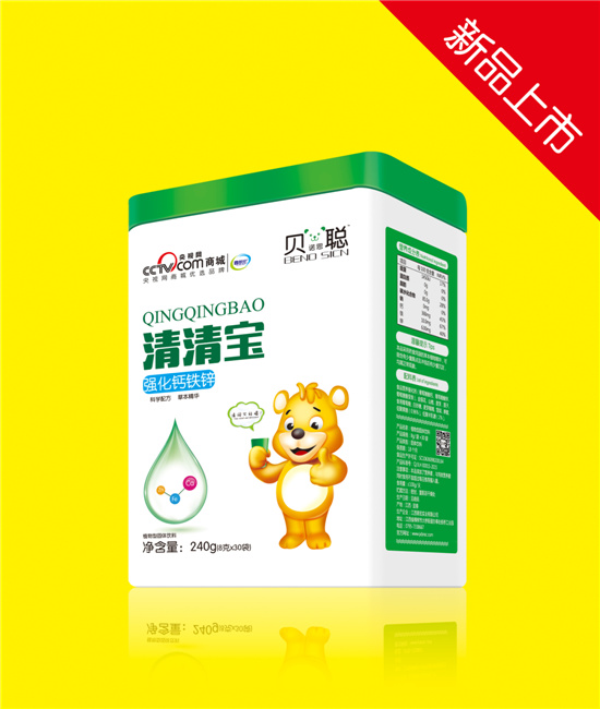 貝諾思聰強化鈣鐵鋅清清寶