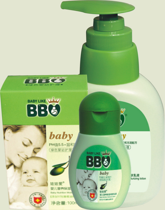 娃娃愛嬰兒營養保濕潤膚乳液