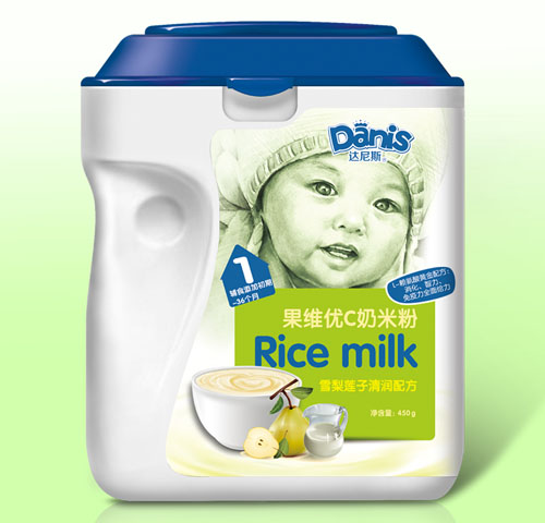 達尼斯雪梨蓮子果維優C奶米粉1段