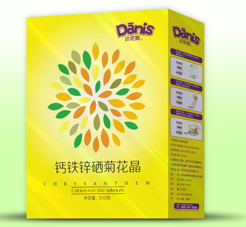 達尼斯鈣鐵鋅硒菊花晶盒裝