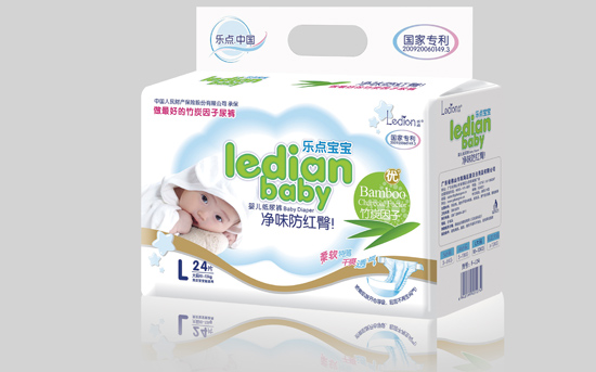 樂點寶寶凈味防紅臀尿褲L24片