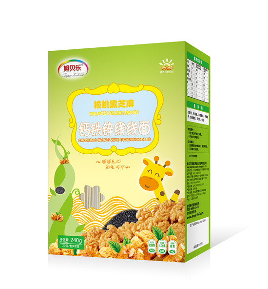 旭貝樂線線面(核桃黑芝麻)