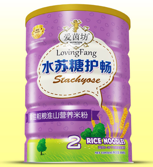 愛茵坊食佳粗糧淮山水蘇糖護暢米粉鐵聽2段
