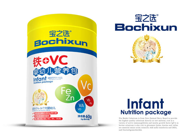 寶之選嬰幼兒營養包鐵聽-鈣+VD