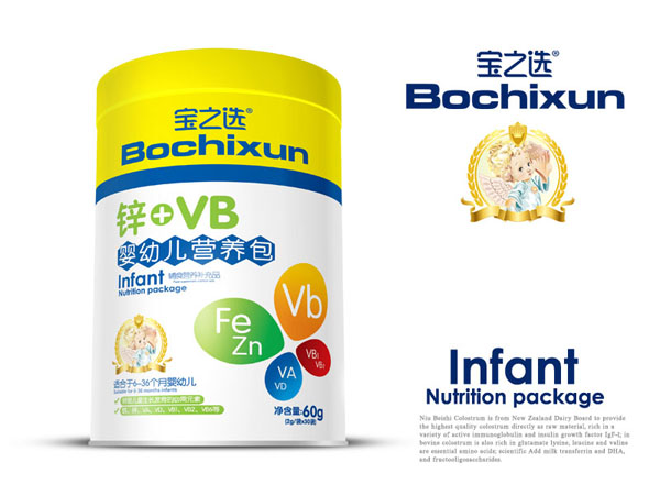 寶之選嬰幼兒營養包鐵聽-鈣+VD