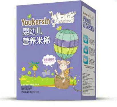 優可欣嬰幼兒營養米稀鐵鋅鈣配方