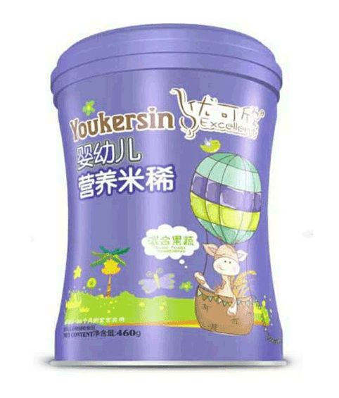 優可欣嬰幼兒營養米稀混合果蔬配方-瓶裝