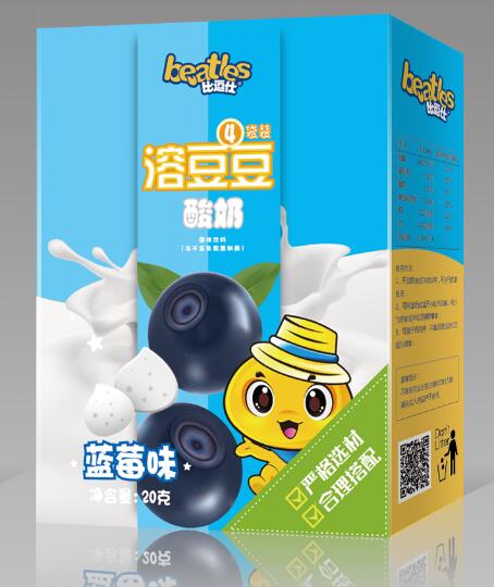 比逗仕酸奶溶豆豆 -藍莓味