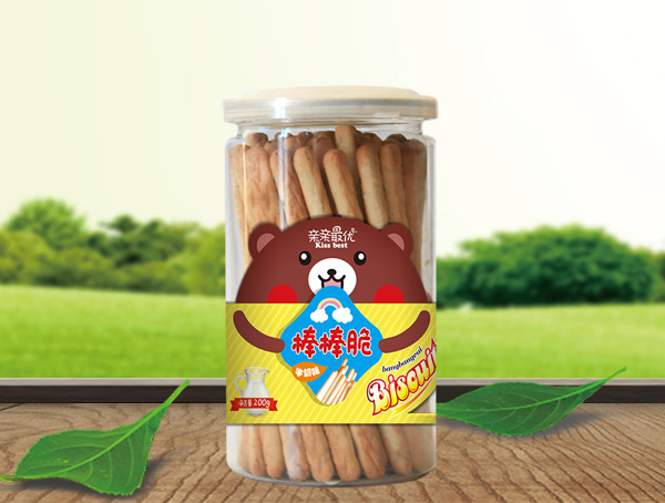 親親最優棒棒脆牛奶味