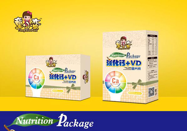 童小蠻強化鈣+VD營養素盒裝