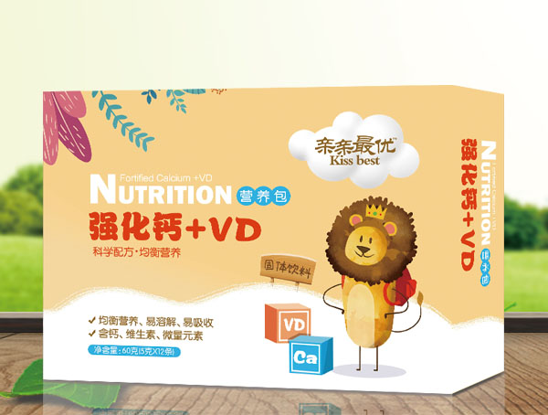 親親最優強化鐵+VD營養包