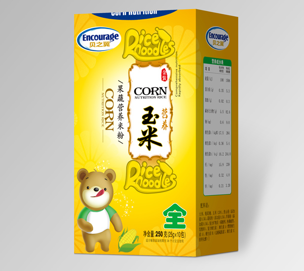 貝之翼果蔬玉米營(yíng)養(yǎng)米粉盒裝