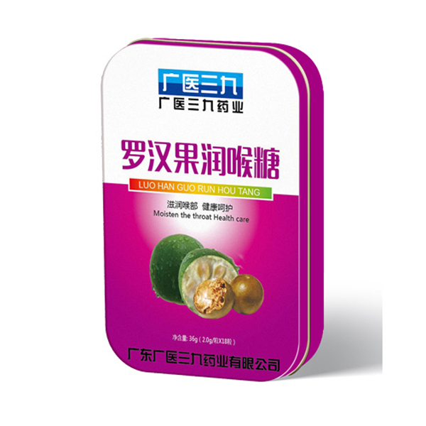 廣醫三九羅漢果潤喉糖