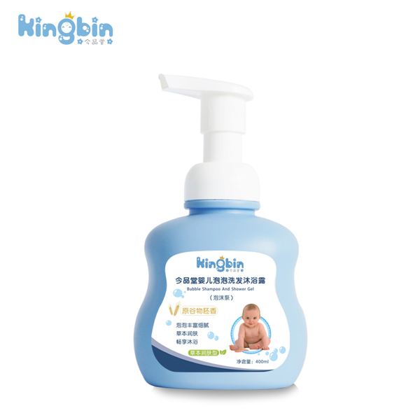今品堂嬰兒泡泡洗發沐浴露二合一400ml