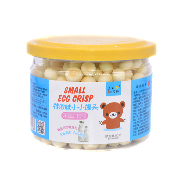 捌月拾伍小小饅頭小熊特濃味80g