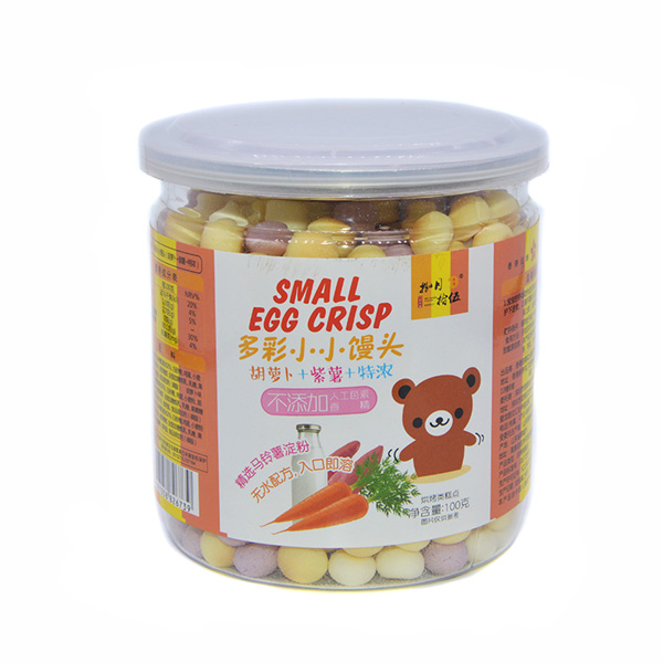 捌月拾伍多彩小小饅頭小熊胡蘿卜+紫薯+特濃100g