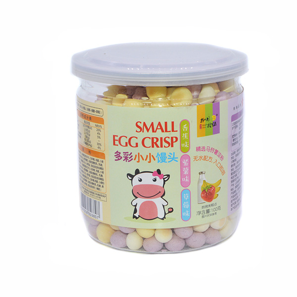 捌月拾伍多彩小小饅頭小牛香蕉+紫薯+草莓100g