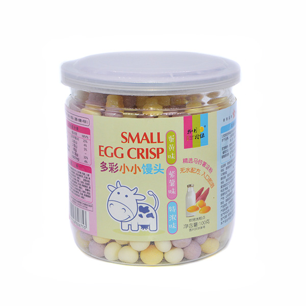 捌月拾伍多彩小小饅頭小牛蛋黃+紫薯+特濃100g