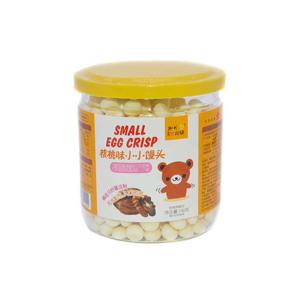 捌月拾伍小小饅頭小熊核桃味100g