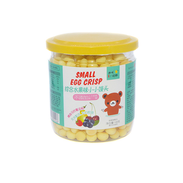 捌月拾伍小小饅頭小熊綜合水果味100g