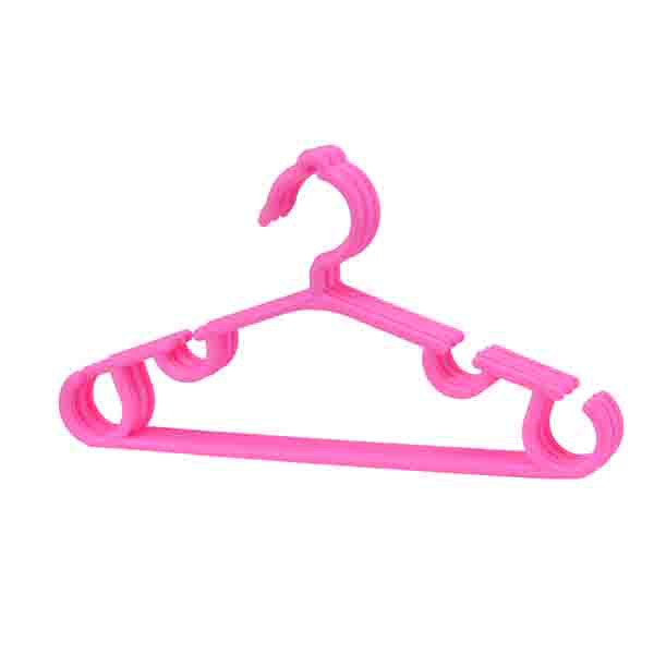 邦貝小象防風晾衣架紅色