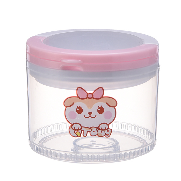 邦貝小象密封保鮮盒小款粉色