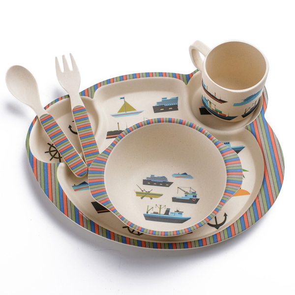 邦貝小象兒童卡通餐盤7