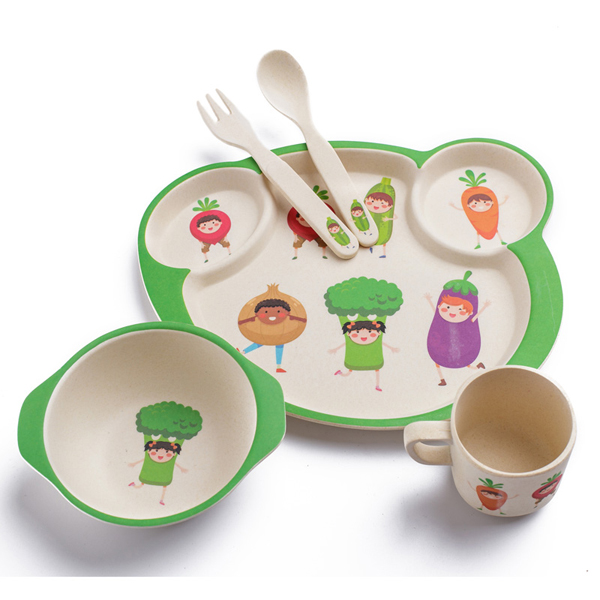邦貝小象兒童卡通餐盤9