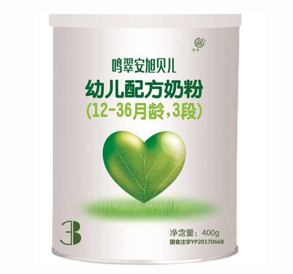 鳴翠安旭貝兒幼兒配方奶粉(12-36月齡,3段)400g