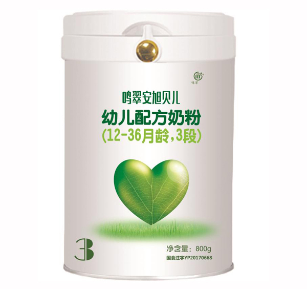 鳴翠安旭貝兒幼兒配方奶粉(12-36月齡,3段)800g