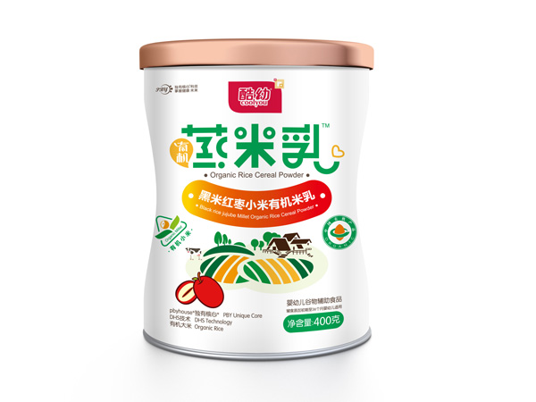 酷幼紅棗黑米有機蒸米乳