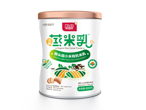 酷幼猴頭菇有機蒸米乳