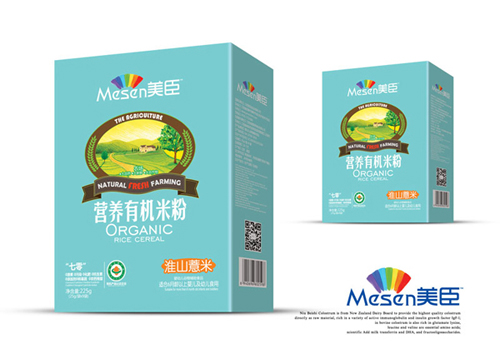 美臣營(yíng)養(yǎng)有機(jī)米粉-淮山薏米盒裝