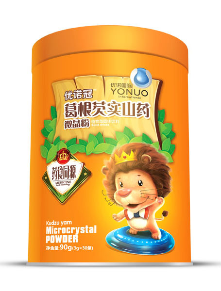 優諾冠藥食同源葛根芡實山藥微晶粉