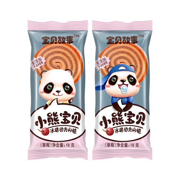 寶貝故事小熊寶貝冰糖功夫山楂-草莓味