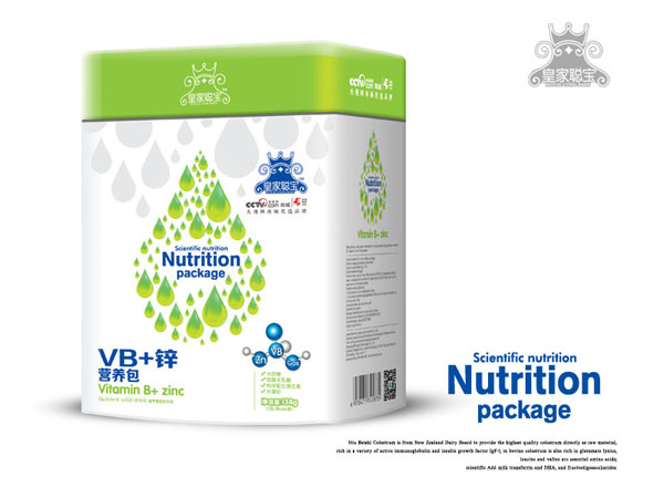 皇家聰寶VB+鋅營養包 方聽