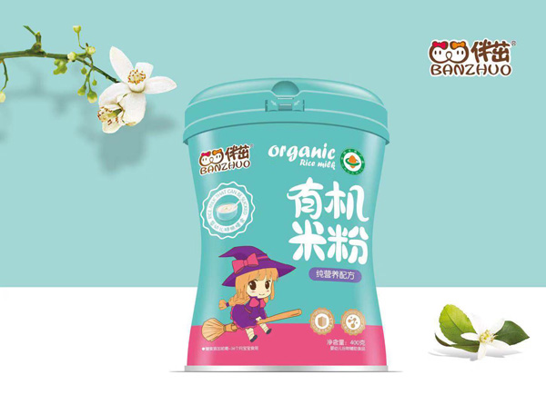 伴茁有機米粉-純營養配方罐裝