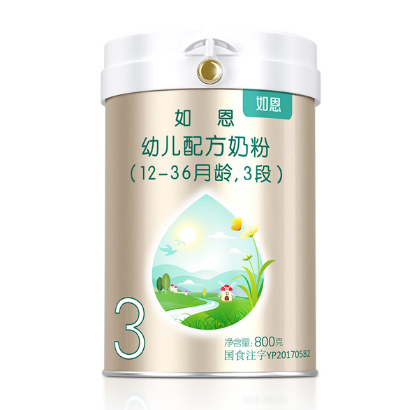 如恩幼兒配方奶粉(12-36月齡,3段)800g