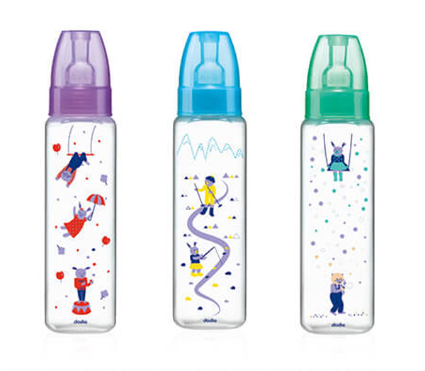 Dodie經(jīng)典三流速標準口徑PP奶瓶330ml