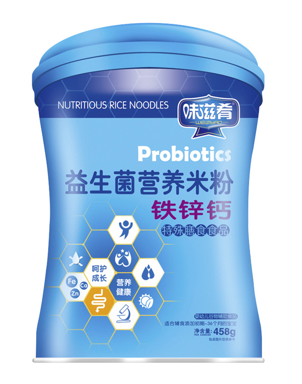 味滋肴益生菌營養米粉-鐵鋅鈣(聽)