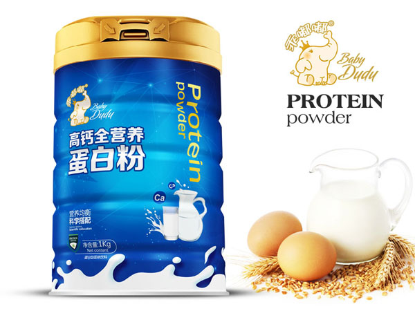乖嘟嘟高鈣全營養蛋白粉1kg鐵聽