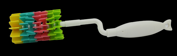 貝臣360°旋轉全硅膠奶瓶刷