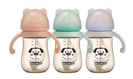 馨菲寶貝熊貓寬口徑PPSU奶瓶X8005貨號240ml