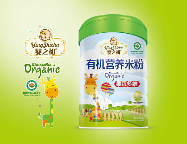 嬰之初有機(jī)營(yíng)養(yǎng)米粉-果蔬多維罐裝