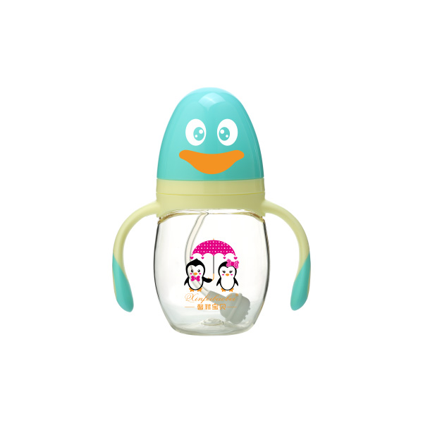 馨菲寶貝企鵝寬口徑PA奶瓶150ml藍色.jpg 馨菲寶貝企鵝寬口徑PA奶瓶150ml藍色.jpg