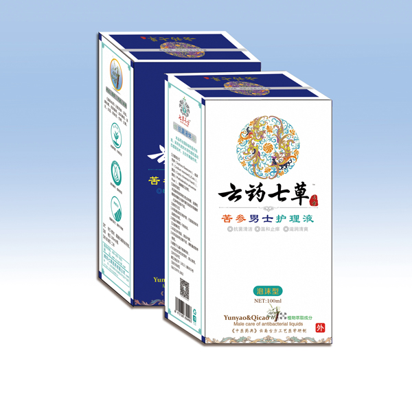 云藥七草苦參男士護理液