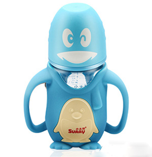 小太陽可愛企鵝寬口徑防摔玻璃奶瓶260ML.jpg 小太陽可愛企鵝寬口徑防摔玻璃奶瓶260ML.jpg